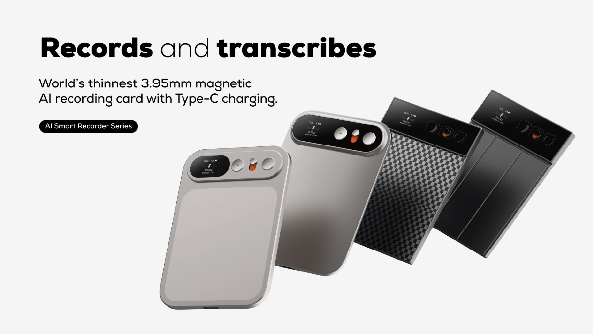 AI Smart Recorder Series