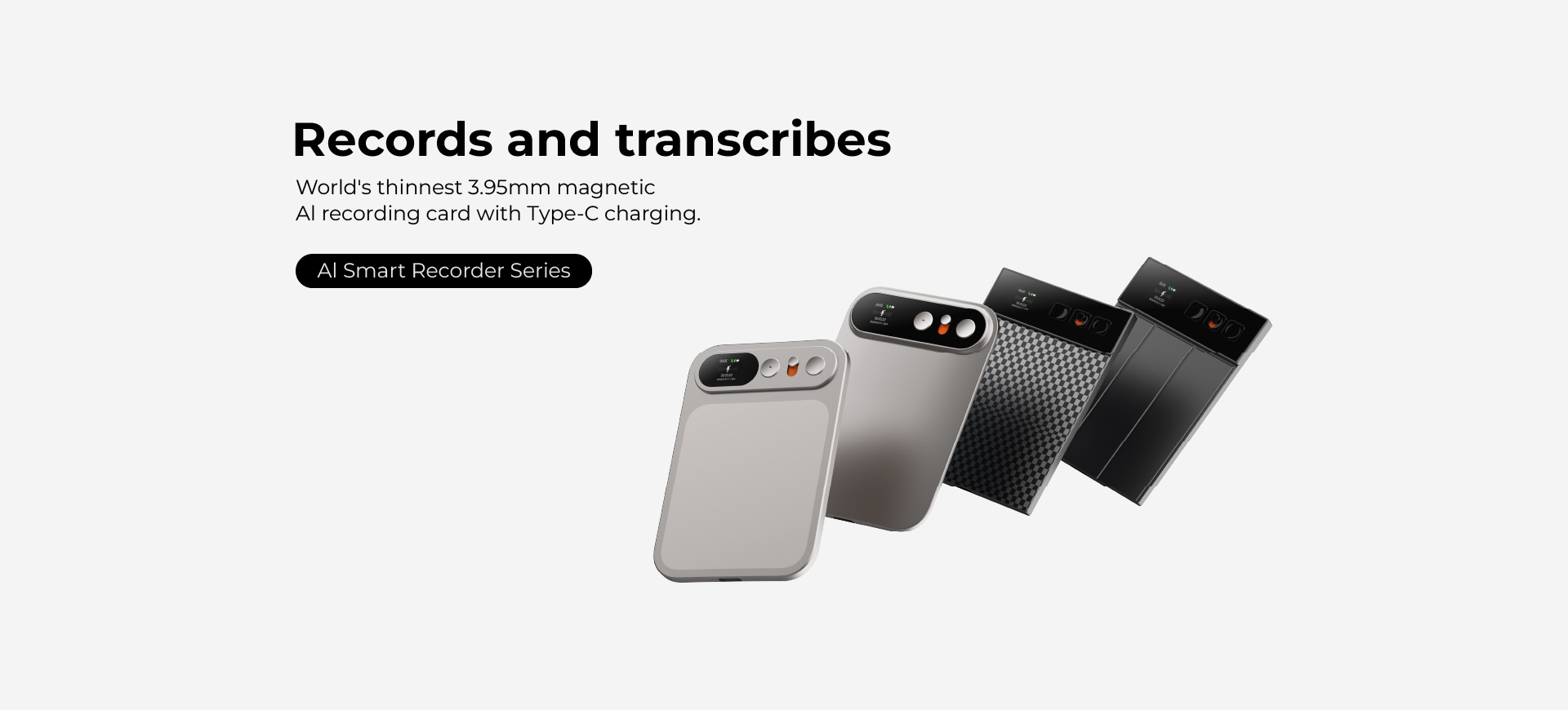 AI Smart Recorder Series